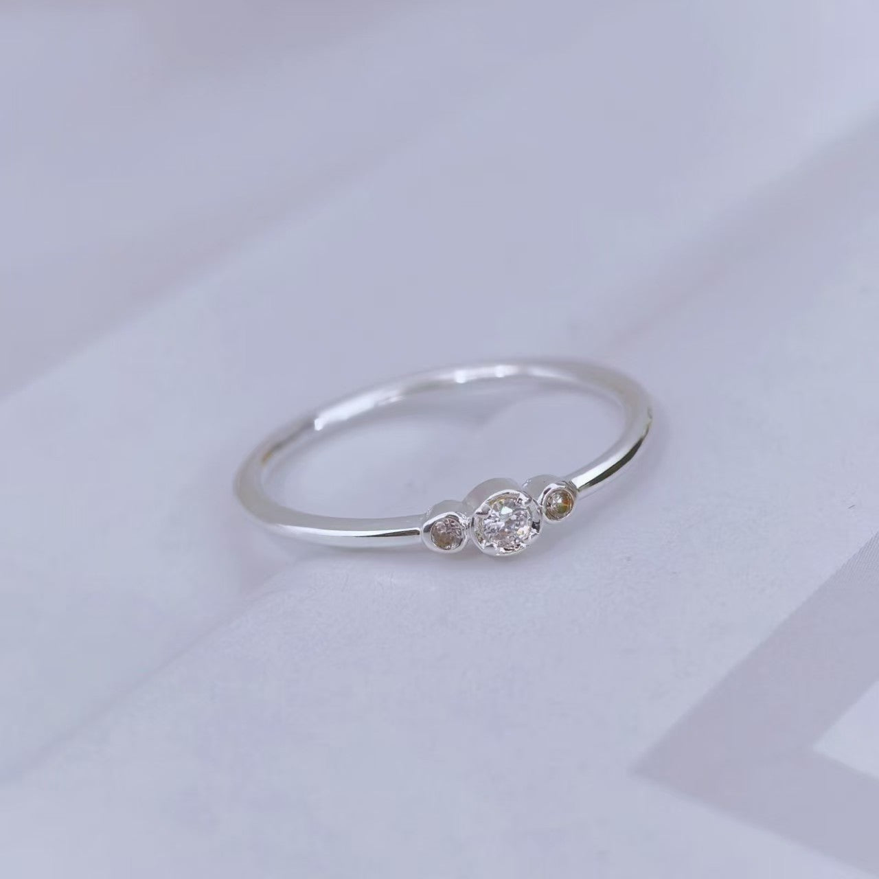Ultra-Fine Zircon Ring for Women
