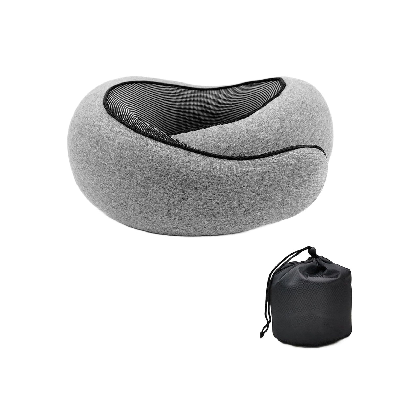 Travel Neck Pillow Memory Foam U-Shaped Support
