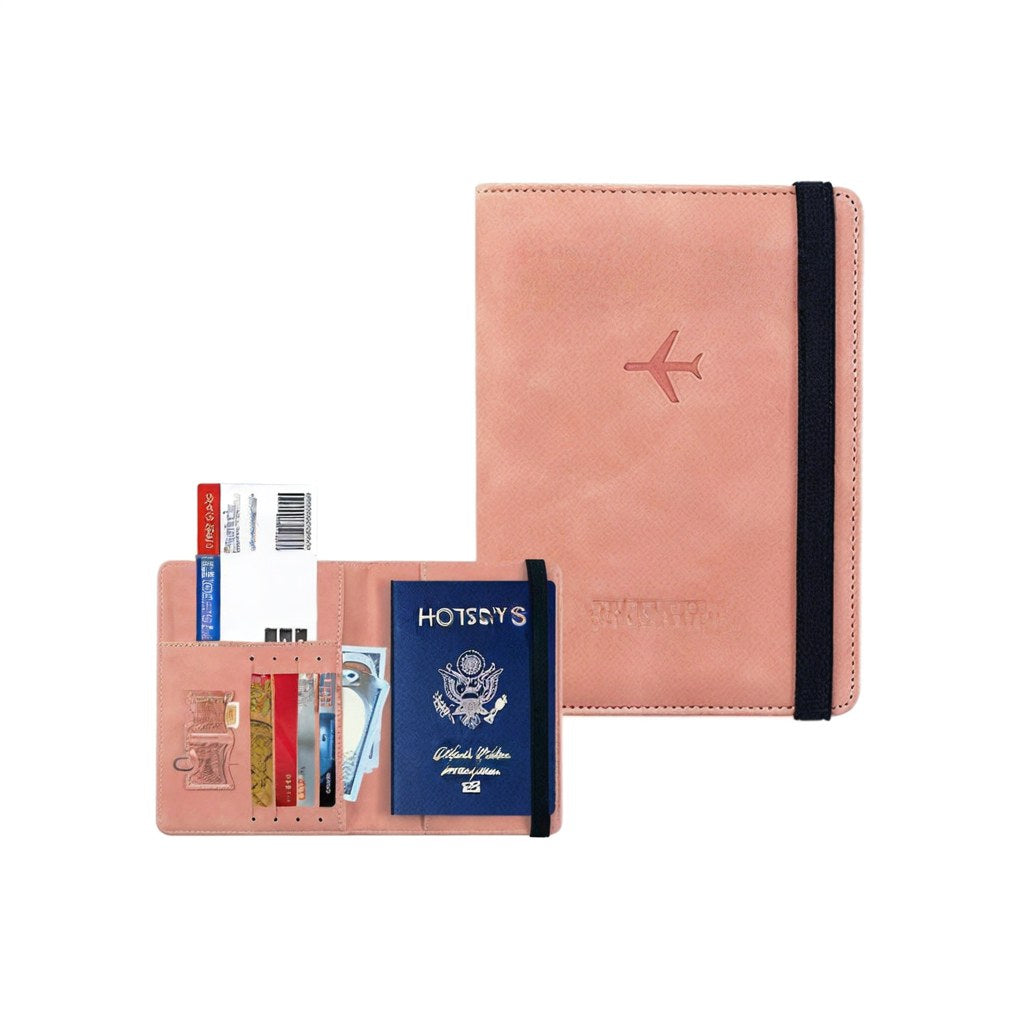 Passport Holder Wallet Travel Document Organizer
