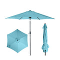 9ft Patio Umbrella with Push Button Tilt & Crank