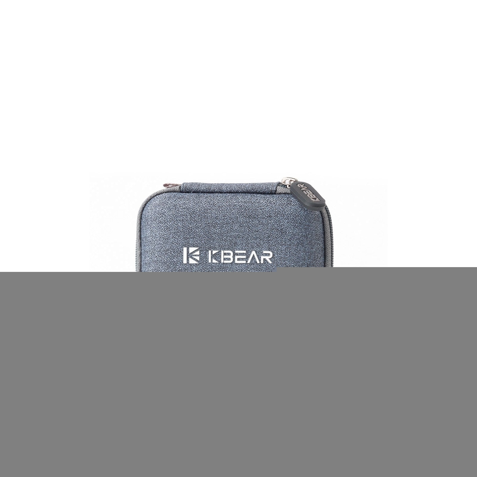 Portable Fabric Earbuds Case - Compact Storage Organizer