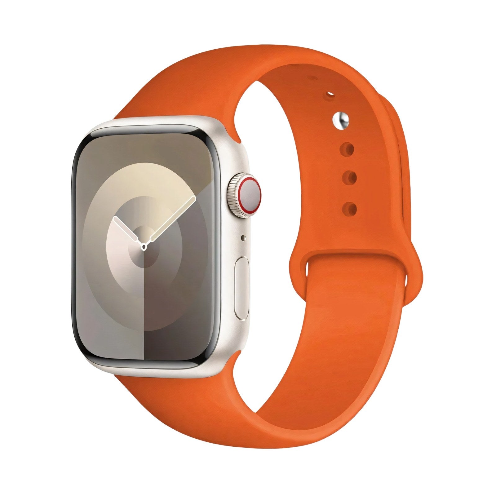 Silicone Band For Apple Watch strap 44mm 45mm 40mm 41mm 42-3