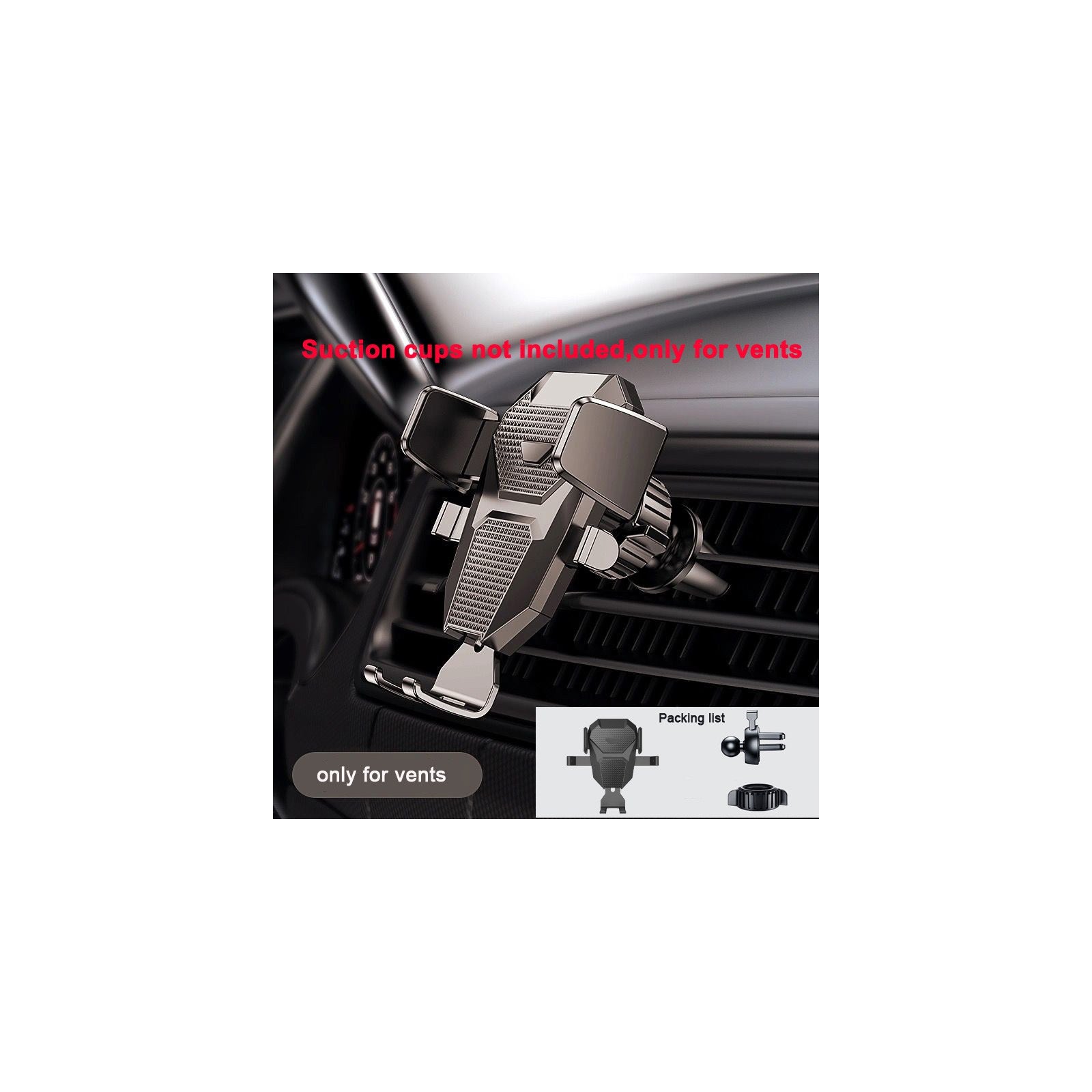 Car Suction Cup Phone Holder Mount Stand
