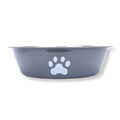 Large Stainless Steel Dog Bowl Anti-Tip Pet Feeder