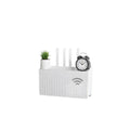 Wall-Mounted Storage Box for Router & Set-Top Box