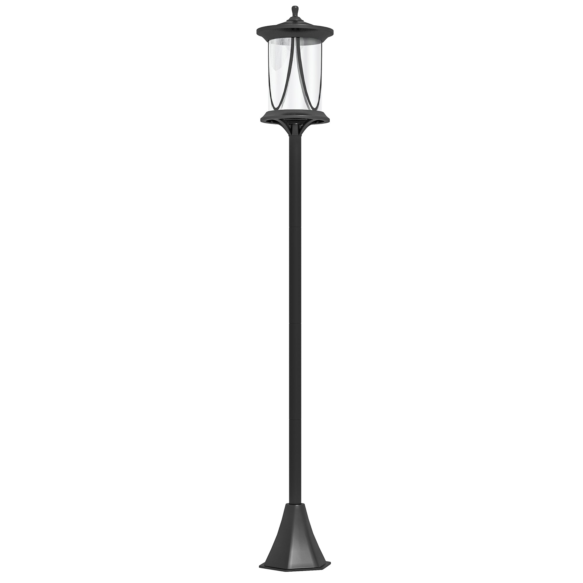 Solar Pathway Light, 6-Hour Runtime, Auto Dusk-to-Dawn