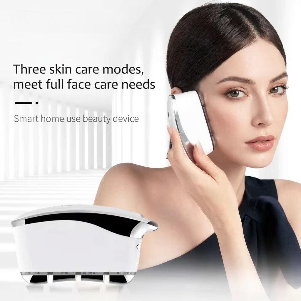 Portable LED EMS Gua Sha Massager with Vibration