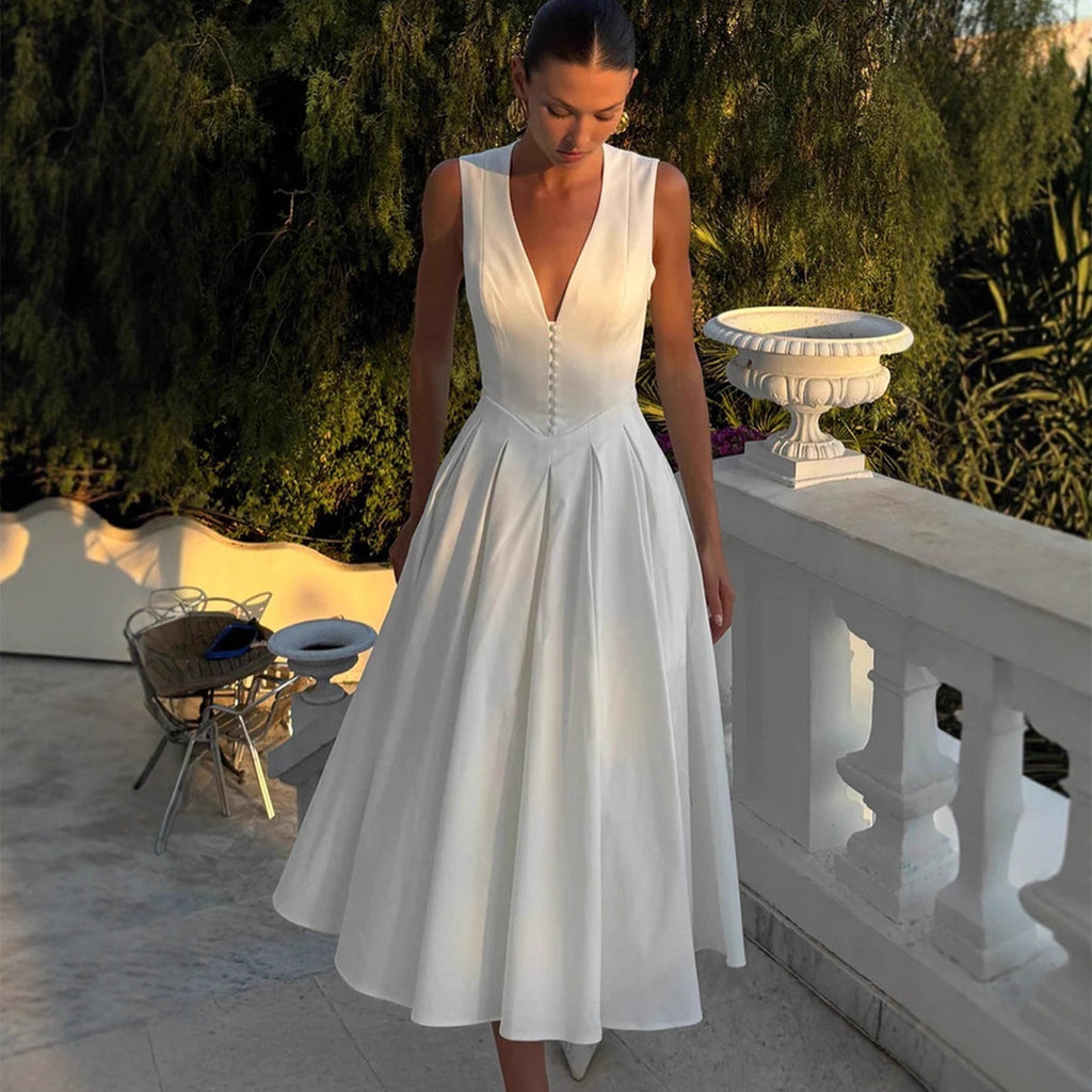 Women's Slim-Fit Casual Summer Dress