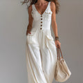 Women's Polyester Jumpsuit One-Piece