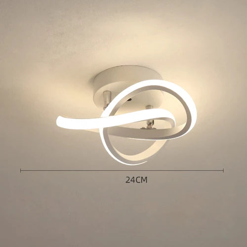 LED Strip Aisle Ceiling Light Modern Minimalist