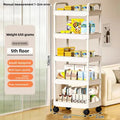5-Tier Rotating Kitchen Storage Rack