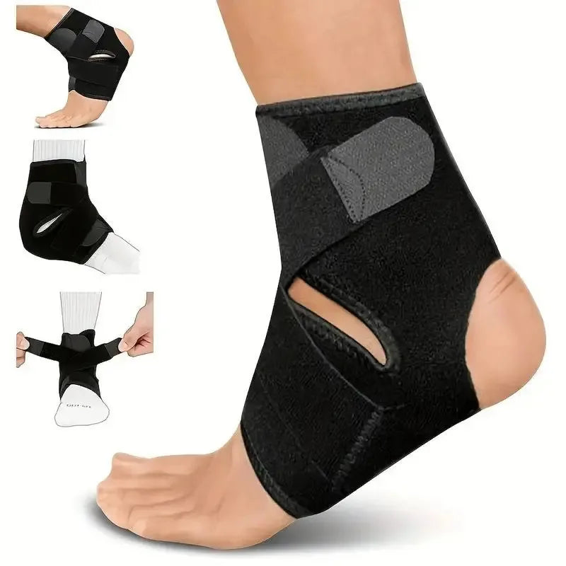 Adjustable Ankle Brace Breathable Elastic Support Sleeve