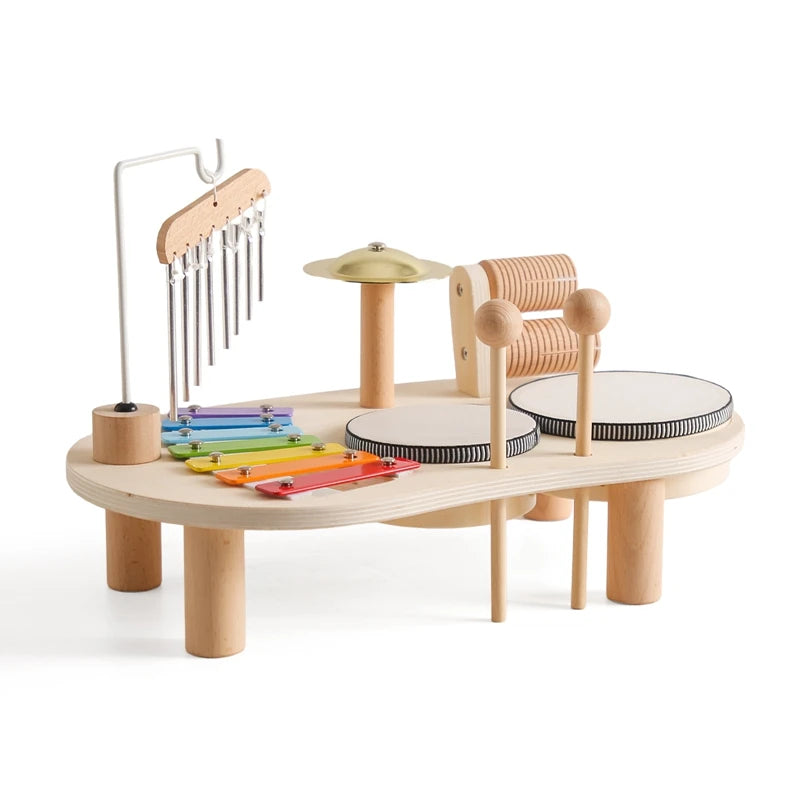 Wooden Aeolian Bells Musical Toy Set