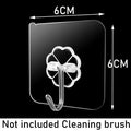 Hard-Bristle Crevice Cleaning Brush for Gaps