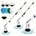 Electric Rotating Scrubber Brush with 7 Heads