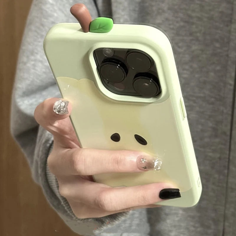 3D Apple Core Phone Case – Anti-Drop Protection - Apex Goods Co