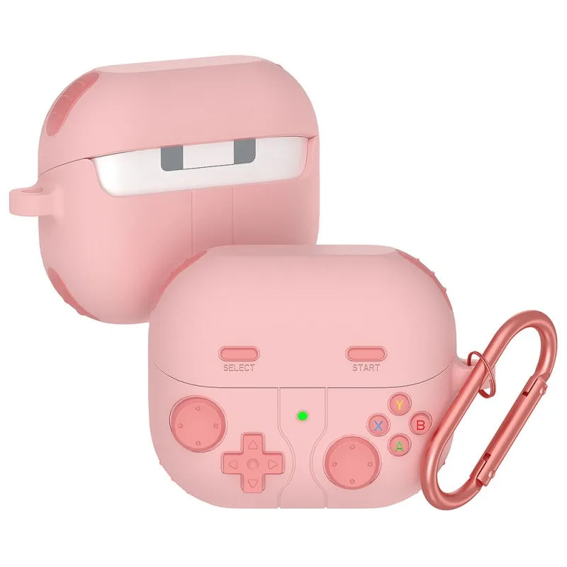 Retro Game Console Earbud Case with Keychain Hook - Apex Goods Co