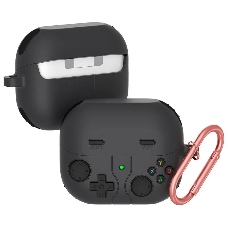 Retro Game Console Earbud Case with Keychain Hook - Apex Goods Co