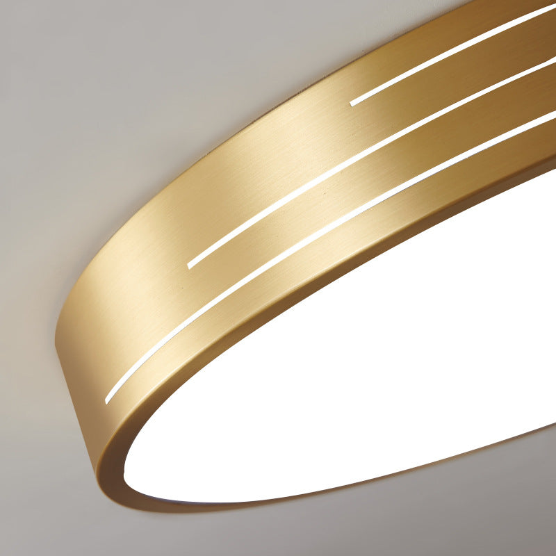 All-Copper LED Ceiling Light, 30cm Diameter - Apex Goods Co