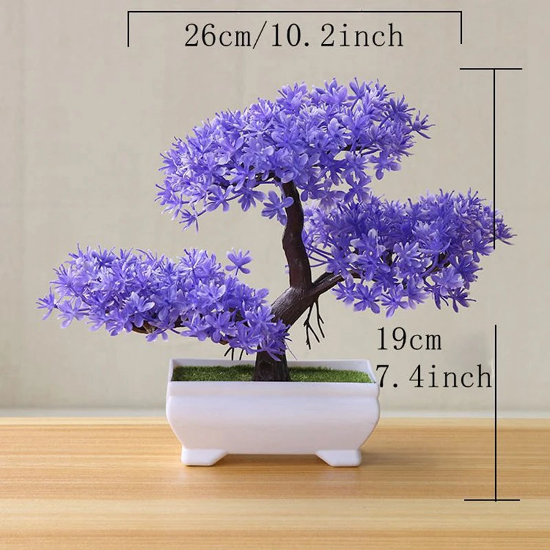 Artificial Bonsai Tree Potted Plant Home Decor - Apex Goods Co