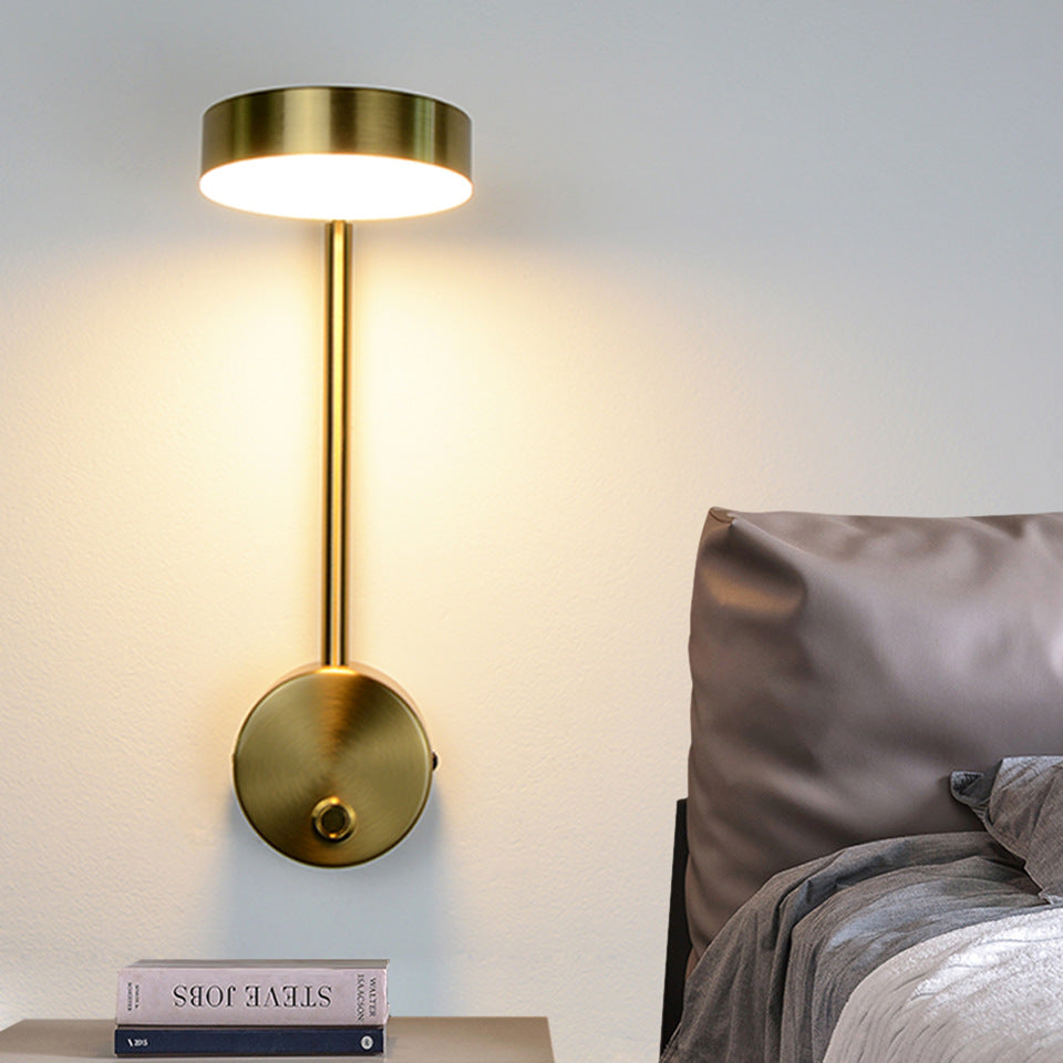 Bedside Wall Lamp with Rotary Switch Control - Apex Goods Co