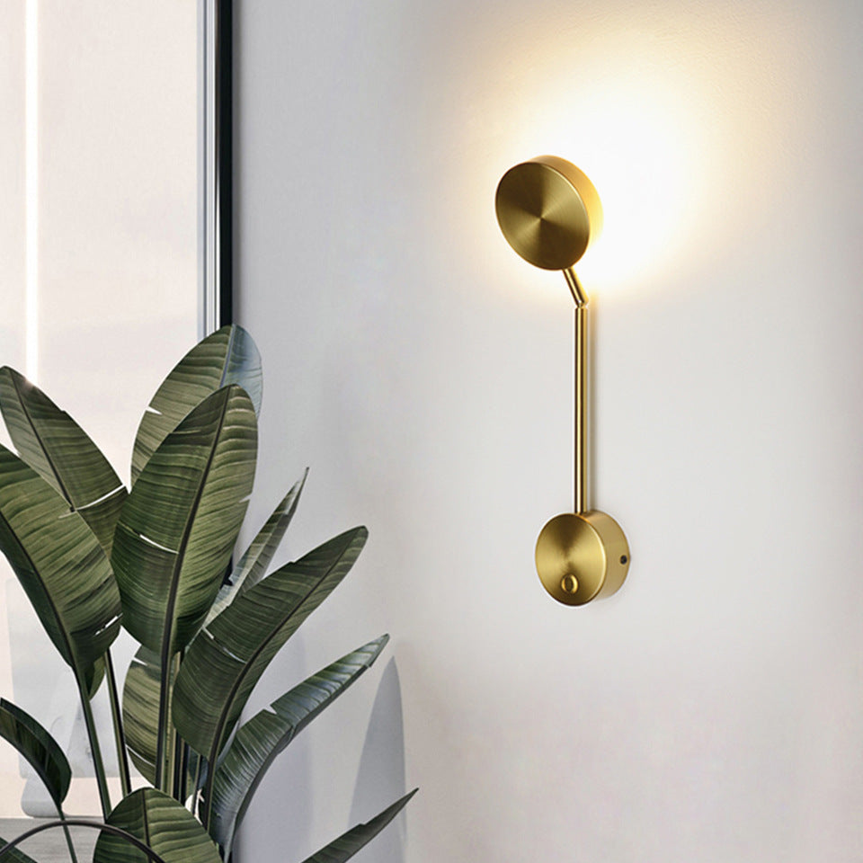 Bedside Wall Lamp with Rotary Switch Control - Apex Goods Co