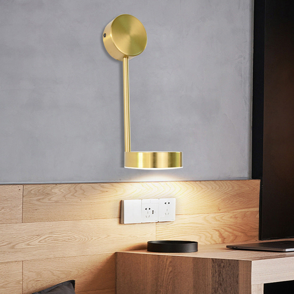 Bedside Wall Lamp with Rotary Switch Control - Apex Goods Co