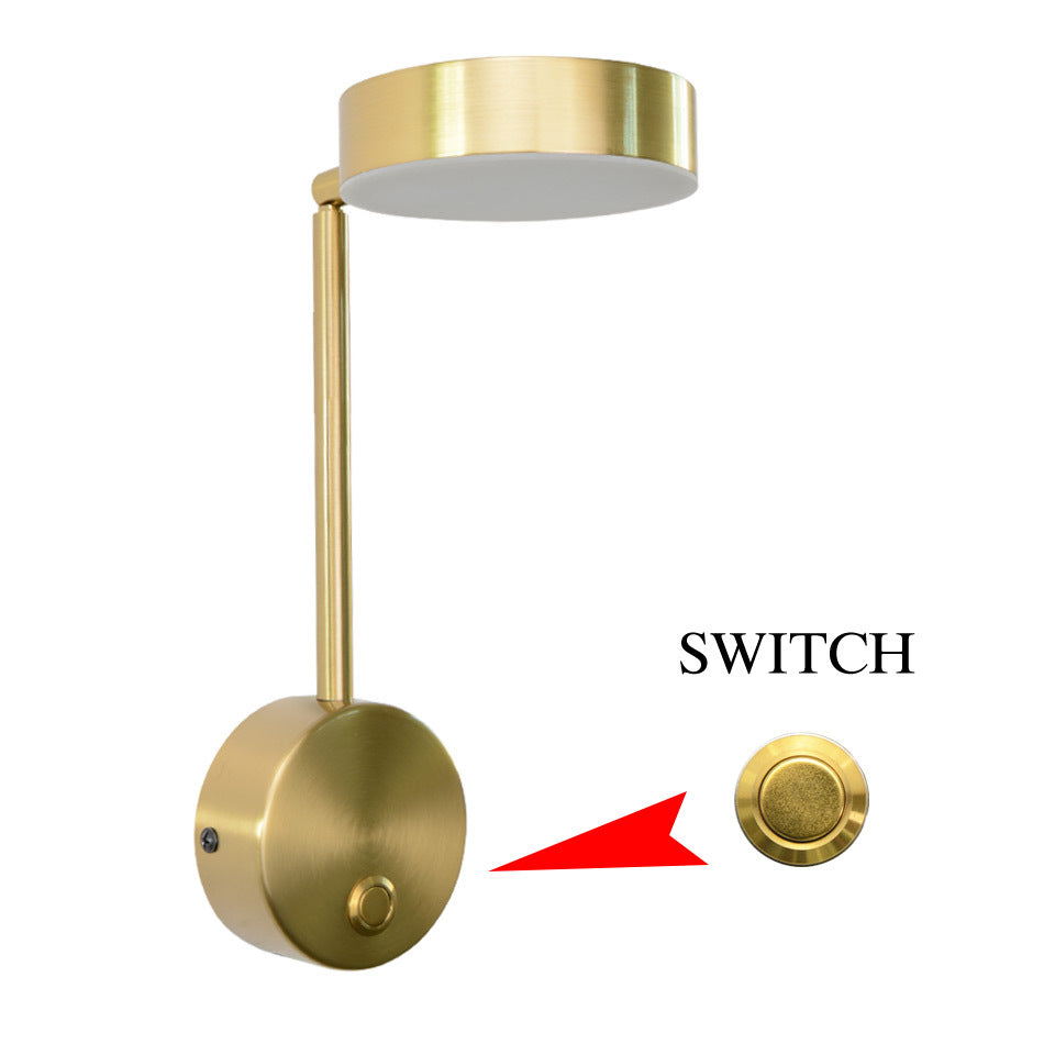Bedside Wall Lamp with Rotary Switch Control - Apex Goods Co