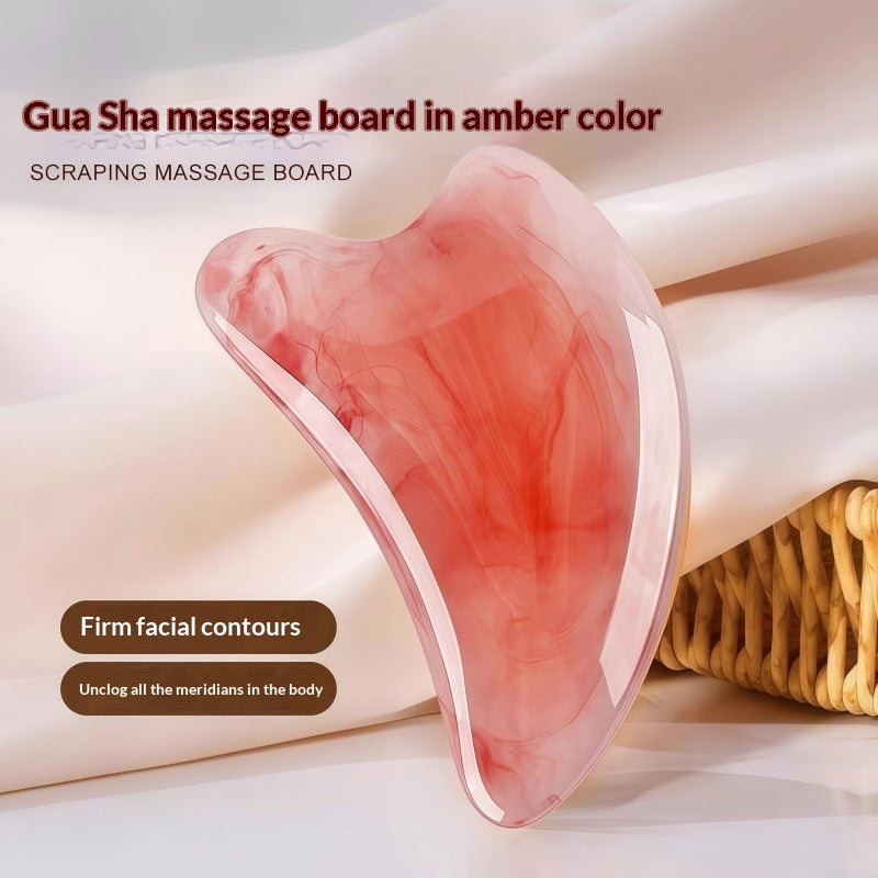 Facial Gua Sha Board & Muscle-Stripping Stick Set - Apex Goods Co