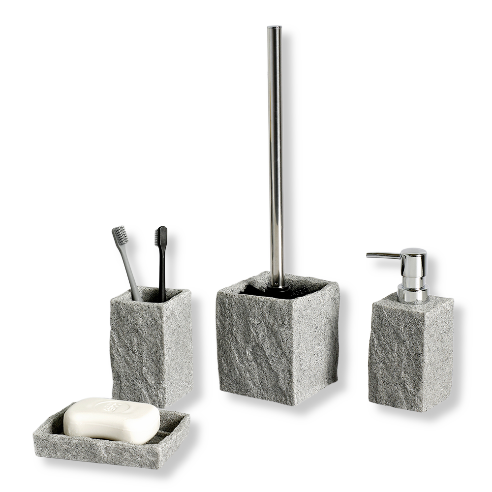 Granite Resin Bathroom Accessories Set - Apex Goods Co