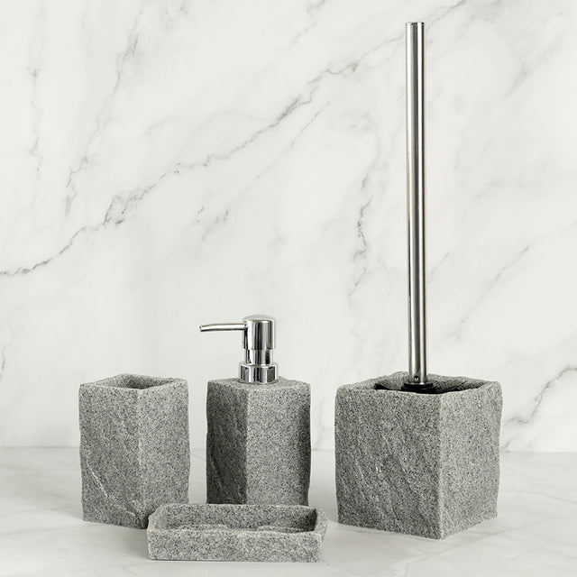 Granite Resin Bathroom Accessories Set - Apex Goods Co