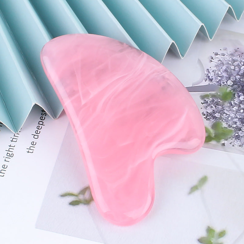 Heart-Shaped Resin Gua Sha Massage Board - Apex Goods Co