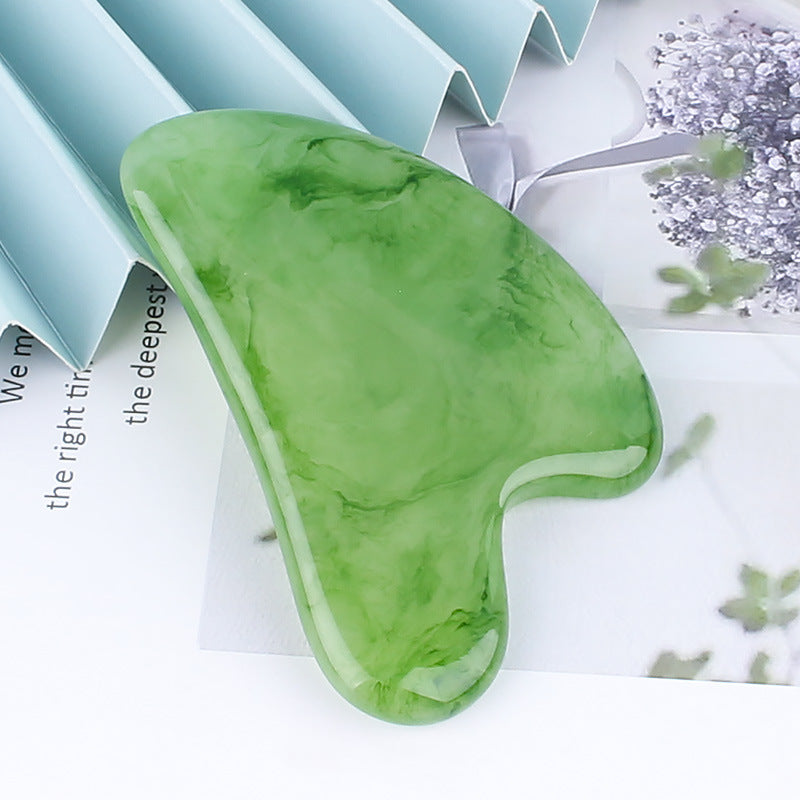 Heart-Shaped Resin Gua Sha Massage Board - Apex Goods Co