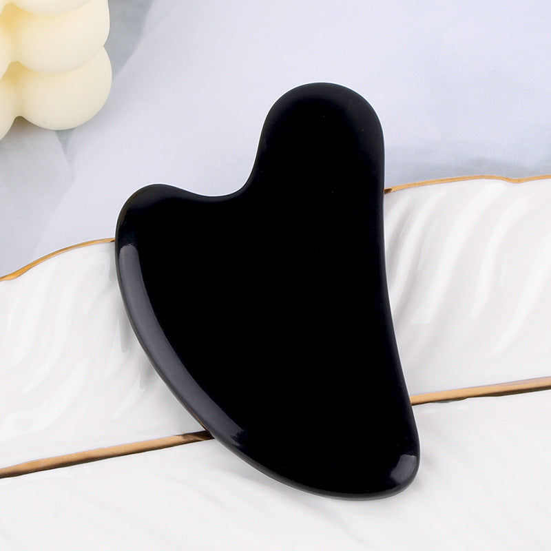 Heart-Shaped Resin Gua Sha Massage Board - Apex Goods Co