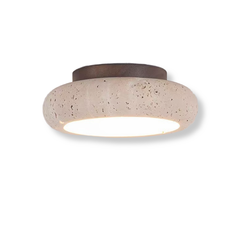 Japanese-Style LED Ceiling Light, 20cm Warm Glow - Apex Goods Co