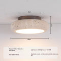 Japanese-Style LED Ceiling Light, 20cm Warm Glow - Apex Goods Co