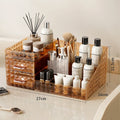 Large Capacity Makeup Organizer with Drawers - Apex Goods Co