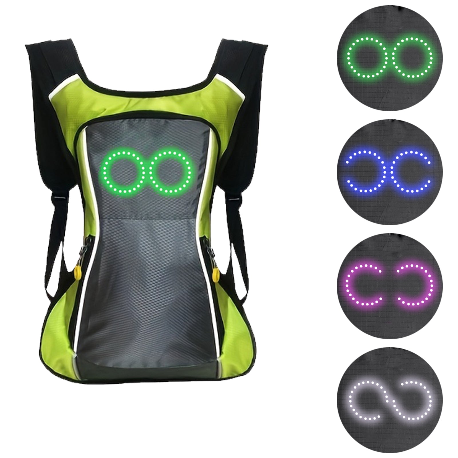 LED Backpack with Music-Sync Lighting - Apex Goods Co
