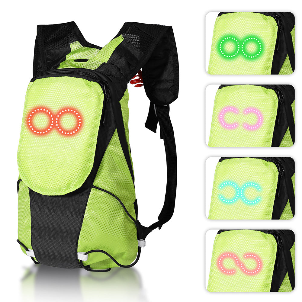 LED Backpack with Music-Sync Lights & USB Charging - Apex Goods Co