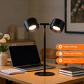 LED Charging Desk Lamp with Soft Ambient Light - Apex Goods Co