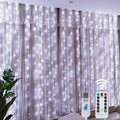 LED Fairy String Curtain Lights, 8 Mode Remote USB - Apex Goods Co