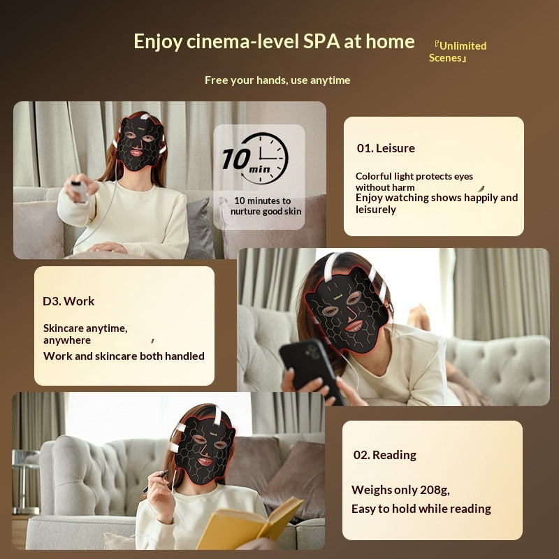 LED Photon Light Therapy Beauty Mask - Apex Goods Co