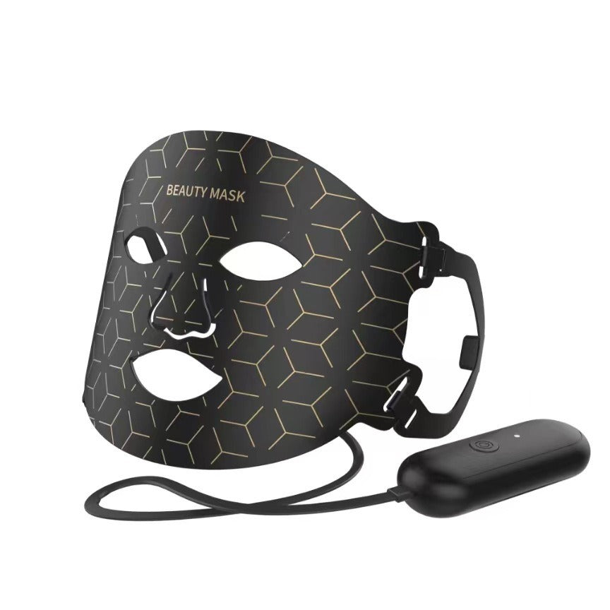 LED Silicone Facial Mask – Multicolor Light Therapy - Apex Goods Co