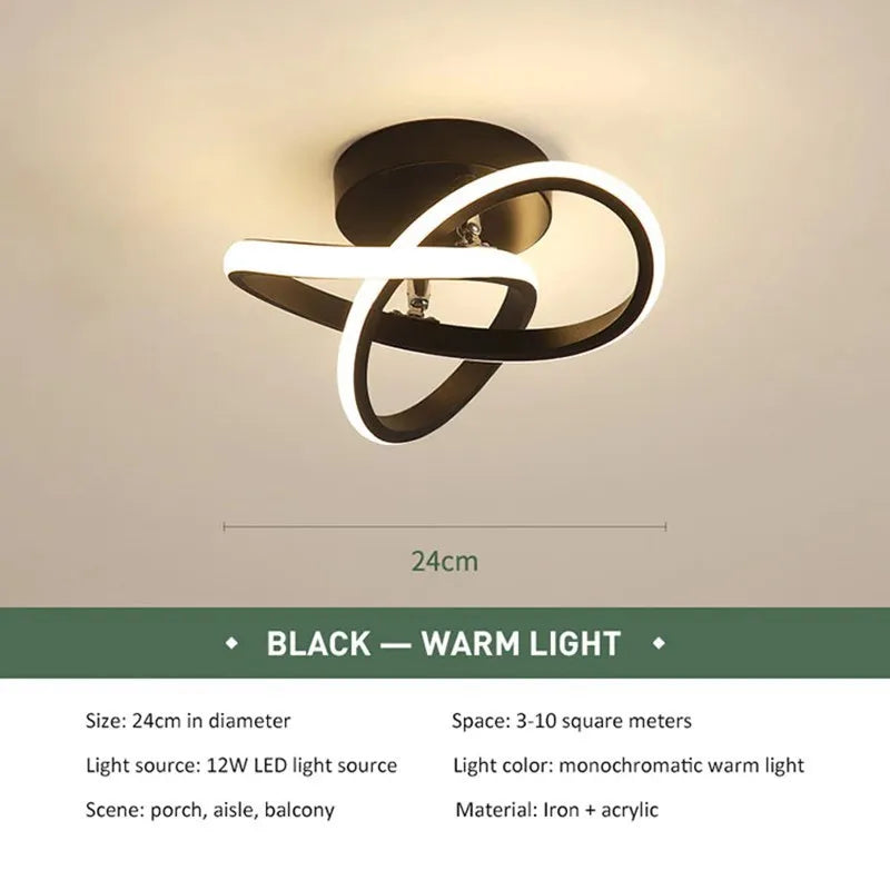 LED Strip Aisle Ceiling Light Modern Minimalist - Apex Goods Co