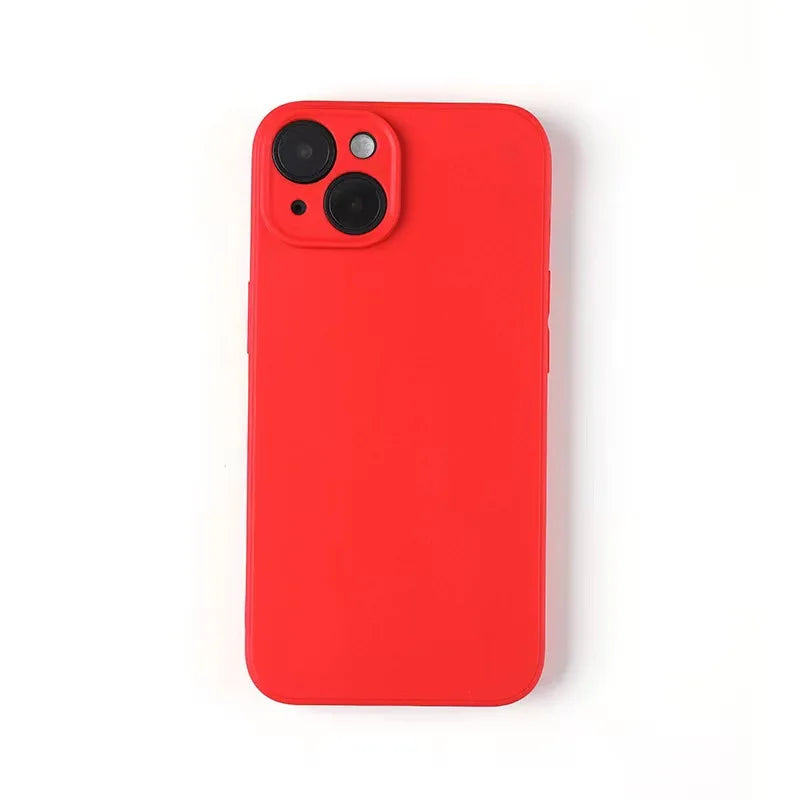 Liquid Silicone Shockproof Phone Case for iPhone 15 - Apex Goods Co