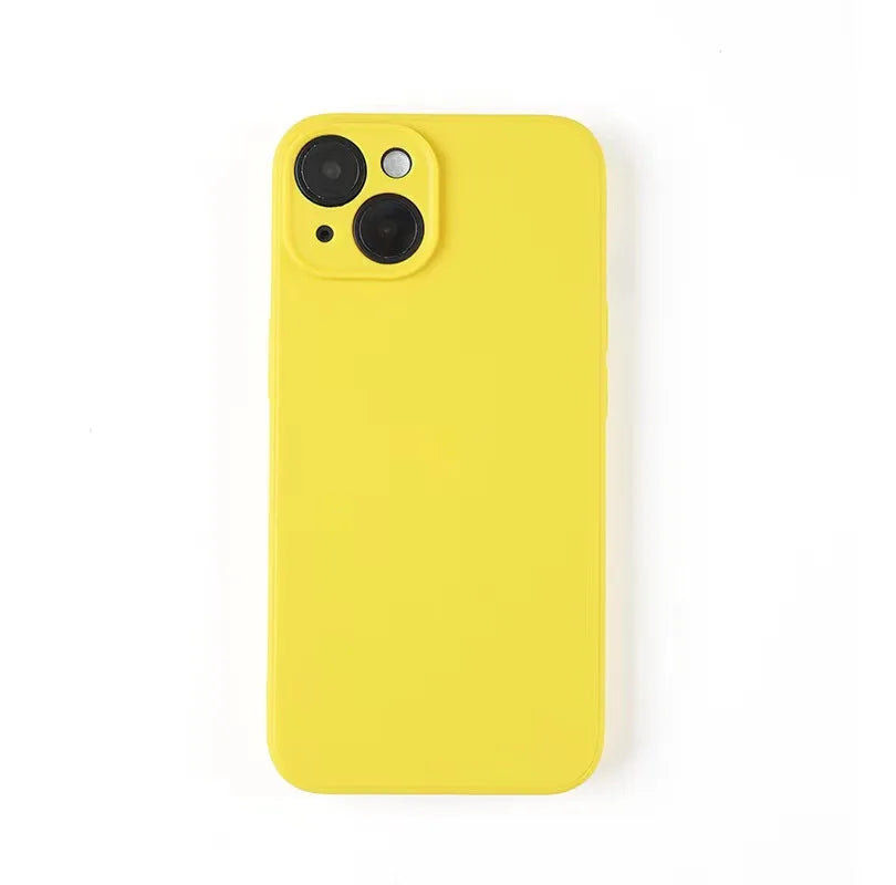 Liquid Silicone Shockproof Phone Case for iPhone 15 - Apex Goods Co