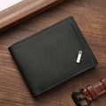 Men's Leather Minimalist Wallet Thin Foldable - Apex Goods Co