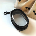 Portable Mini Clear Zipper Storage Bag with Keychain - Apex Goods Co