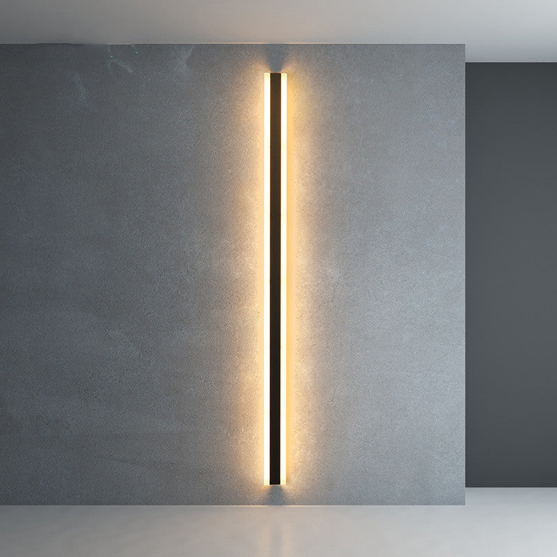 Minimalist Long LED Wall Lamp – Modern Linear Light - Apex Goods Co