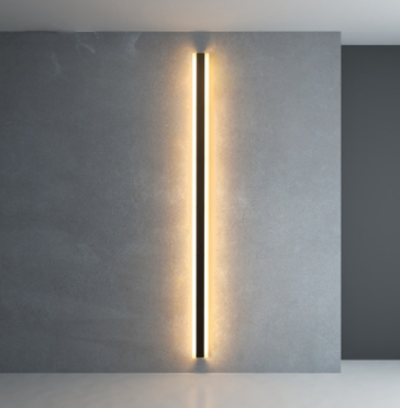 Minimalist Long LED Wall Lamp – Modern Linear Light - Apex Goods Co